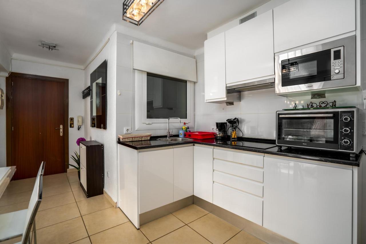 Apartamento Welcs Emp 018 Con Terraza Frente Al Mar Appartement Empuriabrava Buitenkant foto